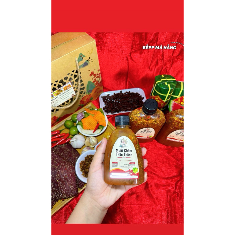 Muối chấm thần thánh- chấm siêu dính-Dùng chấm hải sản, chấm đồ nướng, chấm đồ luộc hấp siêu ngon.