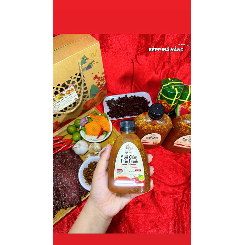 Muối chấm thần thánh- chấm siêu dính-Dùng chấm hải sản, chấm đồ nướng, chấm đồ luộc hấp siêu ngon.