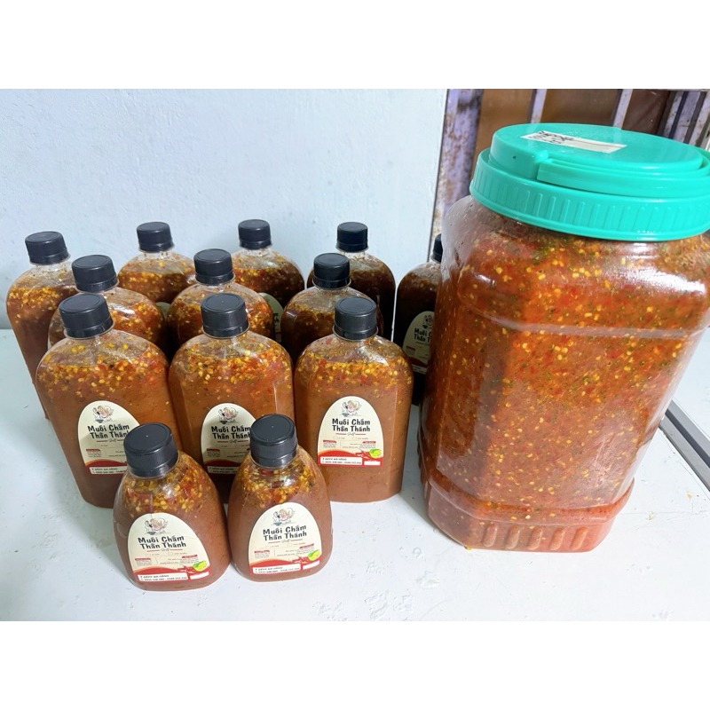 Muối chấm thần thánh- chấm siêu dính-Dùng chấm hải sản, chấm đồ nướng, chấm đồ luộc hấp siêu ngon.