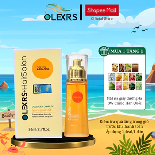 Tinh Dầu Dưỡng Phục Hồi Chống Rụng Tóc Olexrs Hair Salon Collagen 80ml
