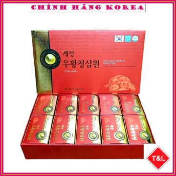 An Cung Ngưu Hoàng Hoàn Nonghyup Hàn Quốc Hộp 10 Viên - Phòng Đột Khụy Tai Biến