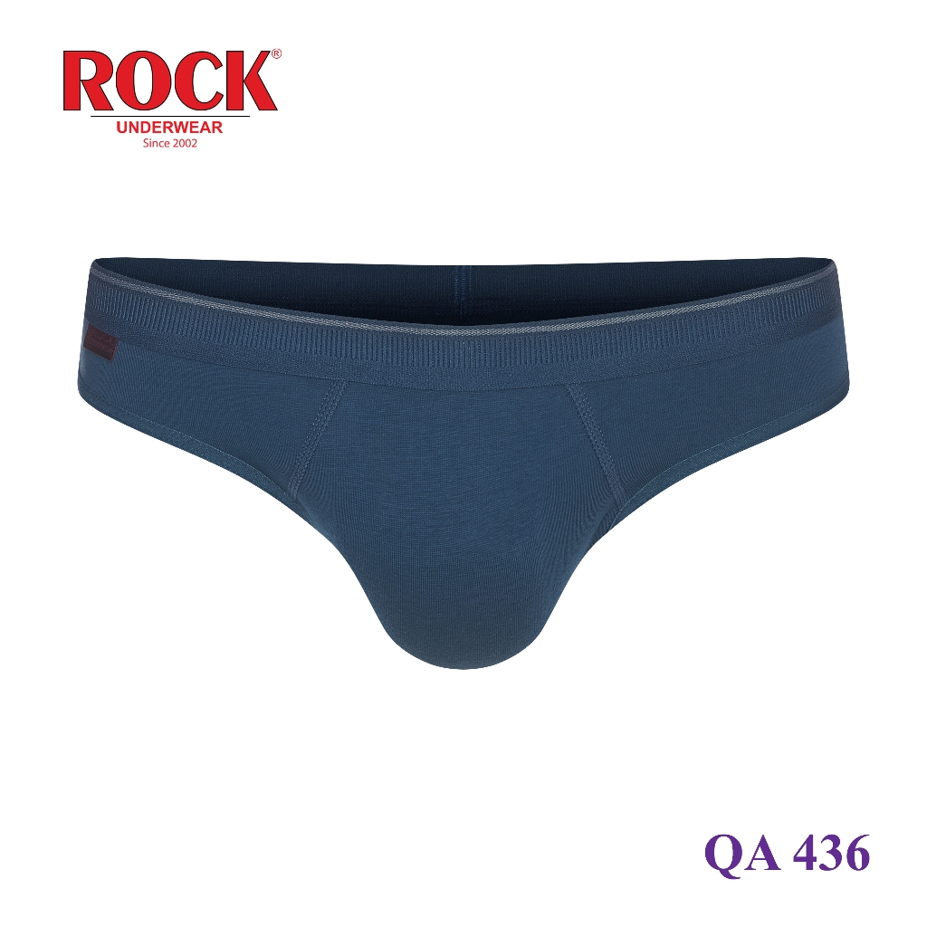 Quần Lót Nam ROCK QA436 Chất Liệu Cotton Co Giãn 4 Chiều Thấm Hút Tốt, Quần Sịp Nam Kiểu Dáng Nam Tính Ôm Sát Không Cấn