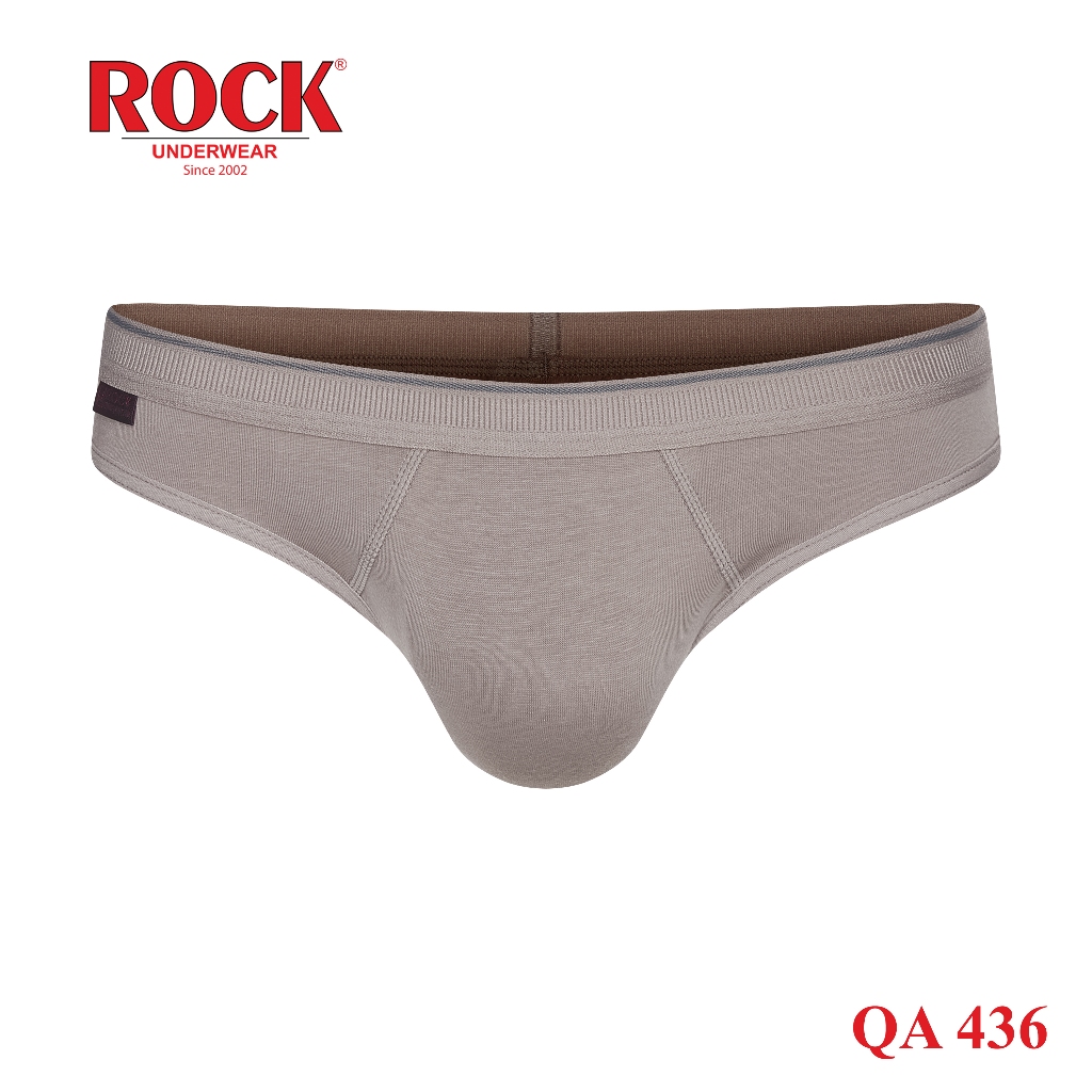 Quần Lót Nam ROCK QA436 Chất Liệu Cotton Co Giãn 4 Chiều Thấm Hút Tốt, Quần Sịp Nam Kiểu Dáng Nam Tính Ôm Sát Không Cấn