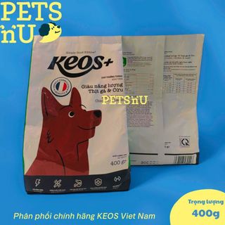[PP CHÍNH HÃNG]  Hạt keos+ cho Chó trưởng thành có Nhu cầu Năng lượng cao túi 400g – KM SỐC! LÊN ĐƠN LÀ CÓ QUÀ
