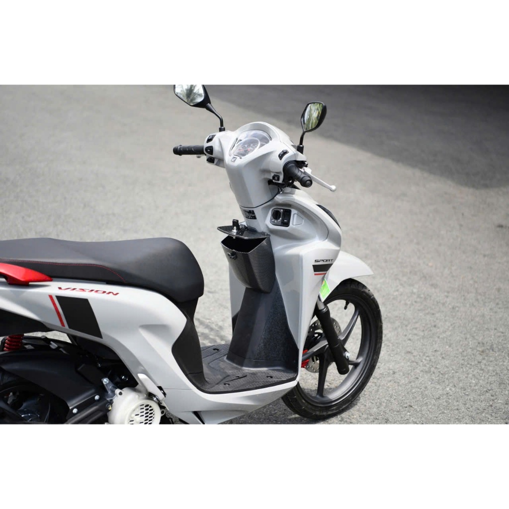 Hộc rổ đựng đồ mini gắn Vision 2014-2025 có nắp và móc treo đồ