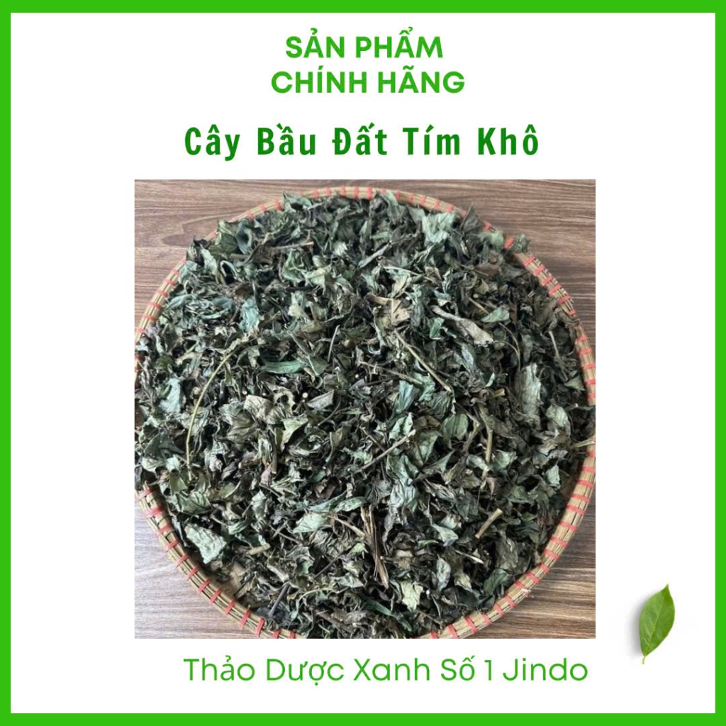 Rau Bầu Đất khô thượng hạng JINDO hỗ trợ viêm bàng quang, khí hư, bạch đới, kinh nguyệt không đều rất tốt cho phụ nữ