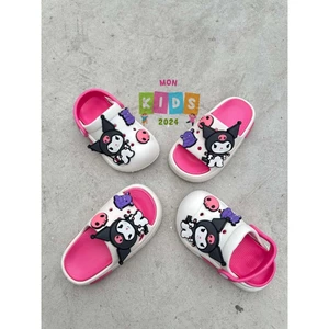 Dép- Sục kuromi Hồng cho bé gái có họa tiết dễ thương chất liệu EVA cao cấp đi êm nhẹ mềm mẫu mới 2025