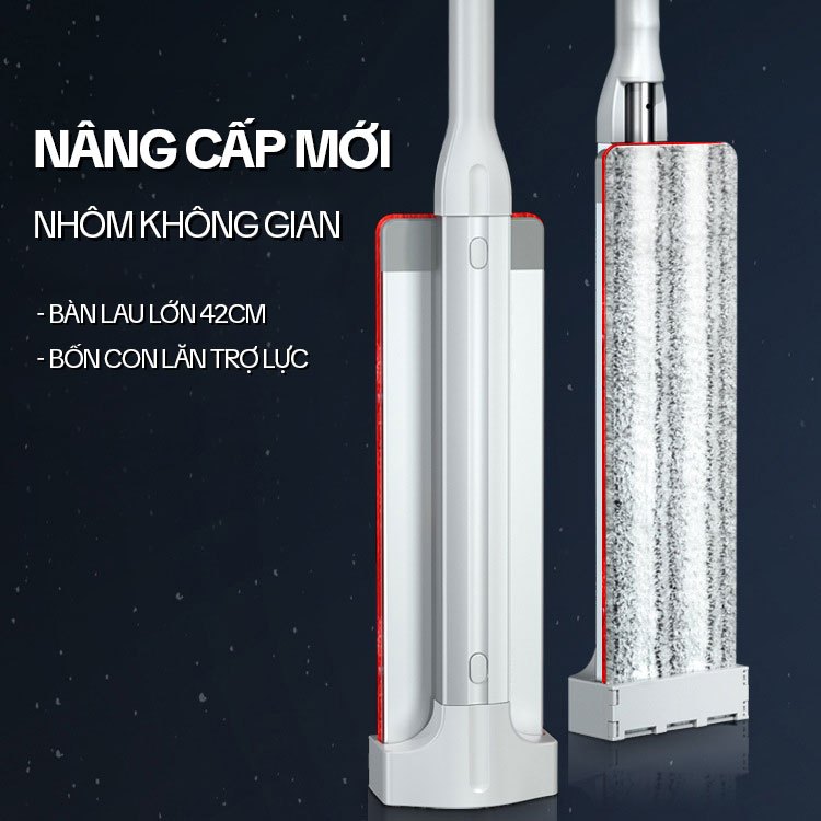 Đánh Giá Cây Lau Nhà Tự Vắt OKwife HD-7020 | Chổi Lau Nhà Thông Minh Xoay 360°