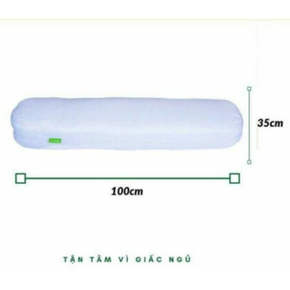 Gối Ôm Ruột Gòn Trắng – Dài 100cm – Siêu Êm, Siêu Rẻ