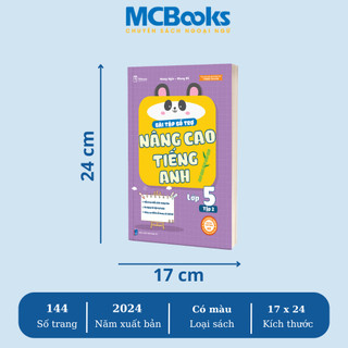Bài Tập Bổ Trợ Nâng Cao Tiếng Anh Lớp 5 Tập 2 - MCBooks