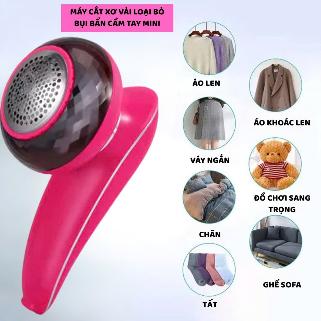 Ảnh Máy cắt lông xù quần áo ENZO cầm tay,loại bỏ bụi bẩn ,lưỡi dao sắc bén,cắt sạch mọi loại lông xơ vải,an toàn tuyệt đối 2