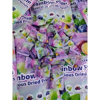 Gói Ô Mai Xí Muội Cầu Vồng Umiki - Rainbow Plum mix sẵn nhiều vị việt quất/mận/ đào/ cherry 408g - CÔ THƯ MARKET