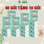 THÙNG 40 GÓI HAPPY BEAR XANH Giấy Rút Lụa Trắng Mềm Mịn 360 Tờ 3 Lớp không mùi chất dai dày mềm mại