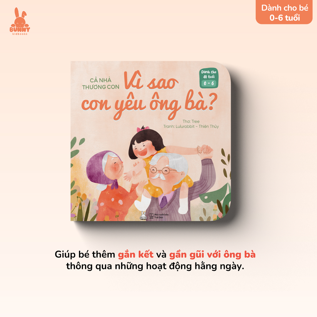 Ảnh Sách Cả Nhà Thương Con - Bộ sách thơ tập nói, tập đọc giúp phát triển ngôn ngữ cho bé 0-6 tuổi 1