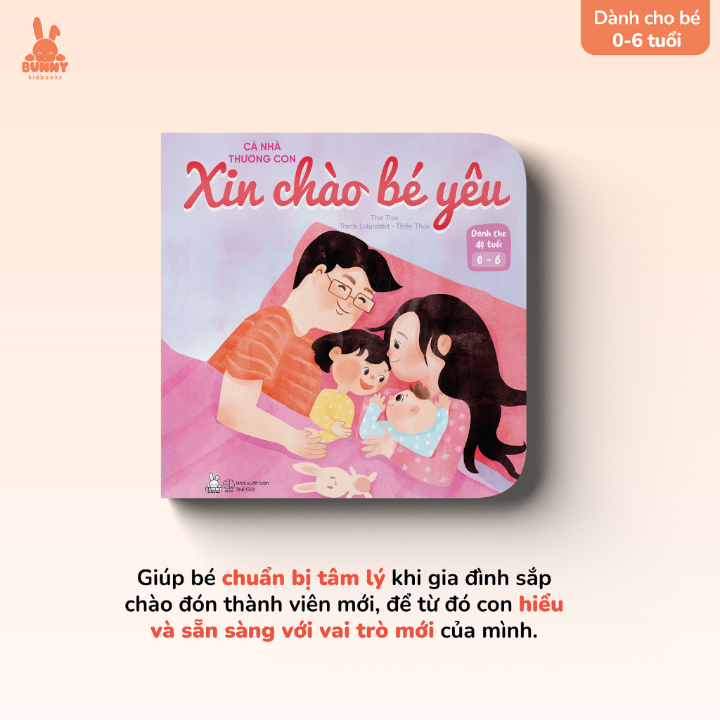Ảnh Sách Cả Nhà Thương Con - Bộ sách thơ tập nói, tập đọc giúp phát triển ngôn ngữ cho bé 0-6 tuổi 3