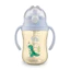 Bình tritan bật hút 2 tay cầm với phao 360 độ 250ML Fatz Baby