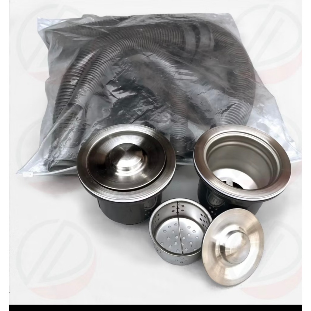 bộ ống xả chậu rửa chén gia đình