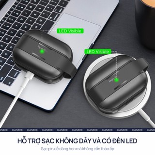 Ốp AirPods Pro 2 Silicone Mềm Chống Sốc Chống Trầy AhaStyle Tặng Kèm Móc Khóa