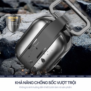 Ốp AirPods Pro 2 Silicone Mềm Chống Sốc Chống Trầy AhaStyle Tặng Kèm Móc Khóa
