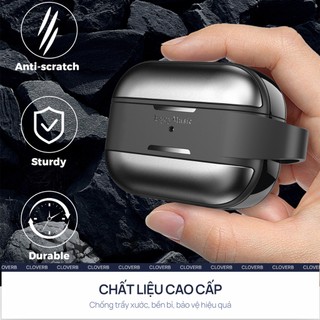 Ốp AirPods Pro 2 Silicone Mềm Chống Sốc Chống Trầy AhaStyle Tặng Kèm Móc Khóa