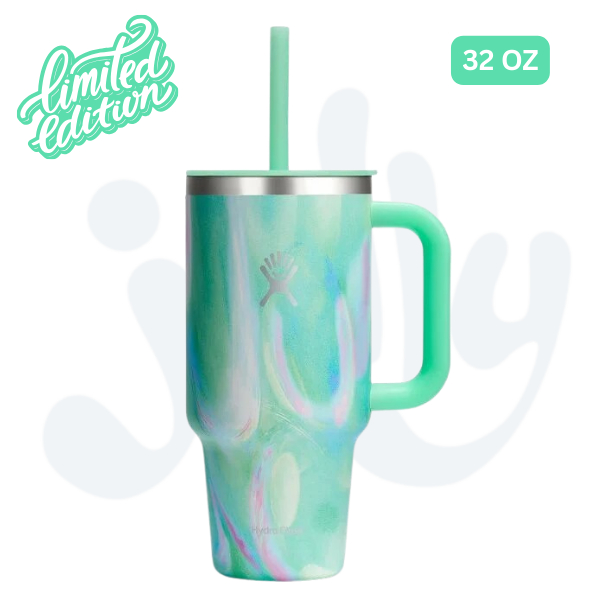 [946ml] Limited Edition- Ly giữ nhiệt Hydro Flask JELLY Travel Tumbler 32 OZ (BST Sóng Say Đắm 2025)