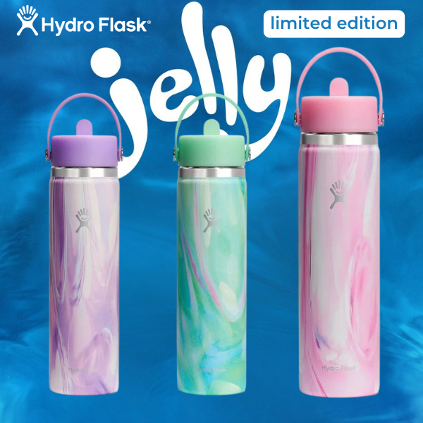 [710ml] Limited Edition- Bình giữ nhiệt Hydro Flask Wide Flex Straw Cap 24oz (BST Sóng Say Đắm 2025)