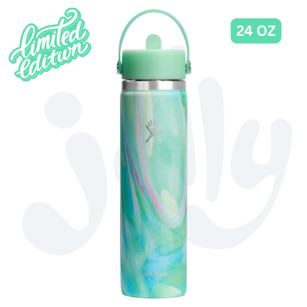 [710ml] Limited Edition- Bình giữ nhiệt Hydro Flask Wide Flex Straw Cap 24oz (BST Sóng Say Đắm 2025)