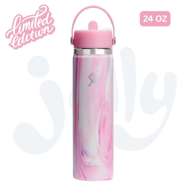 [710ml] Limited Edition- Bình giữ nhiệt Hydro Flask Wide Flex Straw Cap 24oz (BST Sóng Say Đắm 2025)