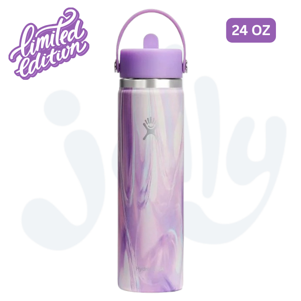 [710ml] Limited Edition- Bình giữ nhiệt Hydro Flask Wide Flex Straw Cap 24oz (BST Sóng Say Đắm 2025)