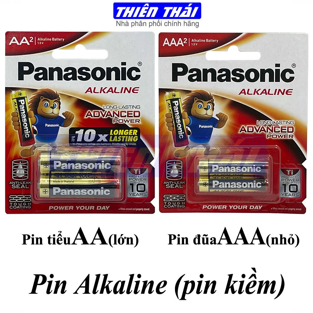 Pin AA/AAA Panasonic alkaline,LR6,LR03,pin tiểu pin đũa 1.5V,hàng chính ...