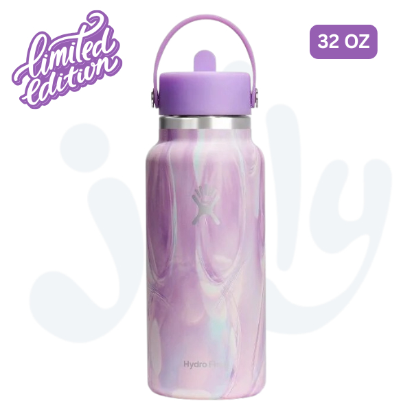 Bình giữ nhiệt Hydro Flask 946ml Wide Flex Straw Cap 32 oz (Limited Edition) chính hãng, giữ nhiệt