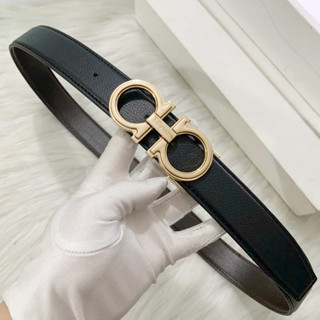 Thắt lưng nam dây nịt công sở bản 32mm mặt chữ a siêu hot GN