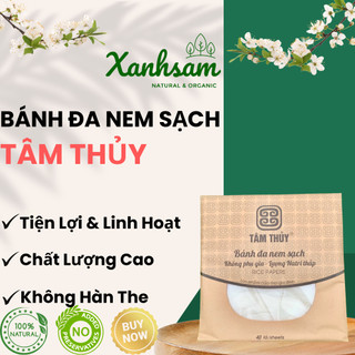 Bánh Đa Nem Tâm Thủy Size 18cm/ 24cm - Xanhsam Natural & Organic