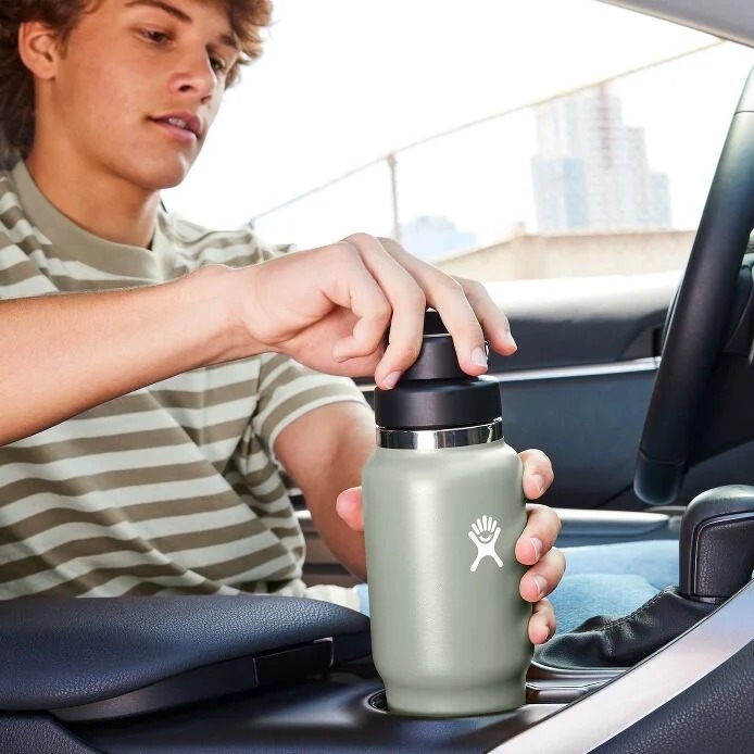 Bình giữ nhiệt Hydro Flask 946 ml Travel Bottle Wide Flex Chug Cap 32 oz chính hãng, an toàn