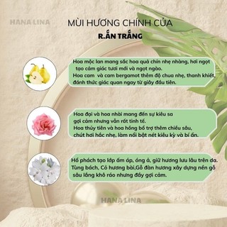 Nước hoa R.ắn Trắng chai chiết 10ml Phong cách quyến rũ, nữ tính, dành cho người phụ nữ hiện đại tự tin thơm lâu