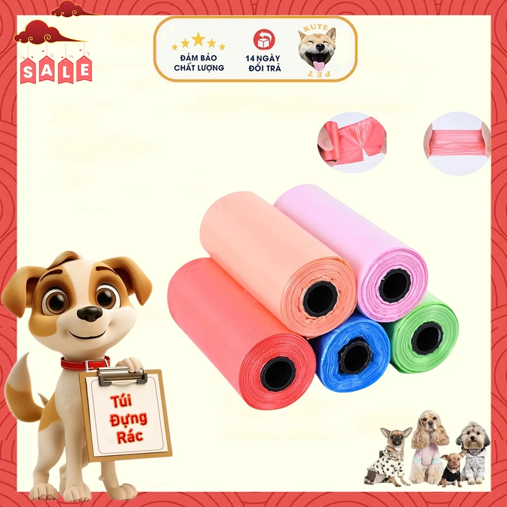 Cuộn túi nilon nhỏ gọn tiện lợi