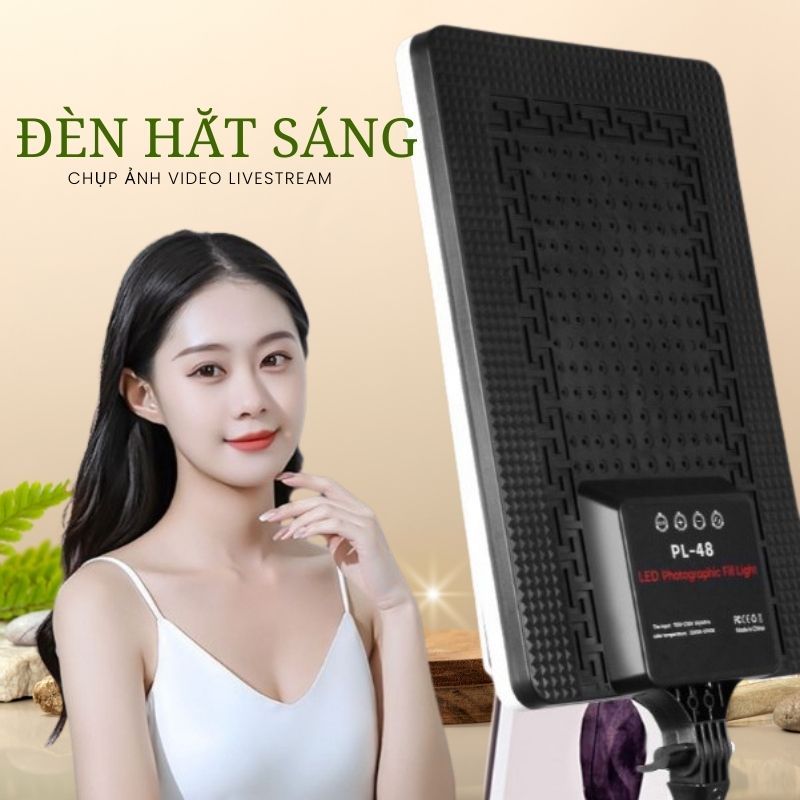 Đèn hắt sáng studio PL 11 16 19 48 hỗ trợ chụp ảnh quay video Đèn livestream bán hàng chuyên nghiệp
