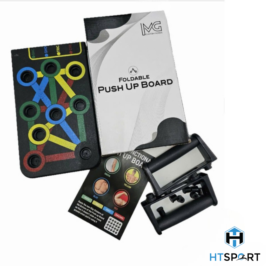 Dụng Cụ Hít Đất Đa Năng, Bộ Dụng Cụ Tập Luyện Hít Đất Chống Đẩy Push Up Tập Gym Thể Dục Tại Nhà Có Vạch Hướng Dẫn