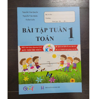 Sách - Đề Kiểm Tra, Bài Tập Tuần, Bài Tập Hằng Ngày Lớp 1 - Kết Nối Tri Thức Với Cuộc Sống