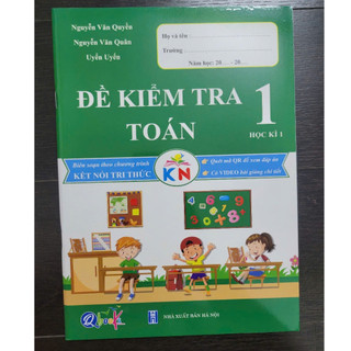 Sách - Đề Kiểm Tra, Bài Tập Tuần, Bài Tập Hằng Ngày Lớp 1 - Kết Nối Tri Thức Với Cuộc Sống