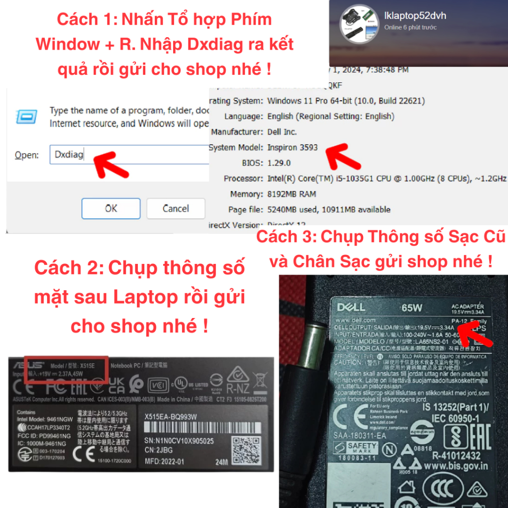 Sạc Asus Rog Zephyrus, Asus TUF Gaming Sạc ASUS ROG Strix 6.32A 120W, 7.5A 7.7A 150W, 9.23A 180W - BẢO HÀNH 12 THÁNG