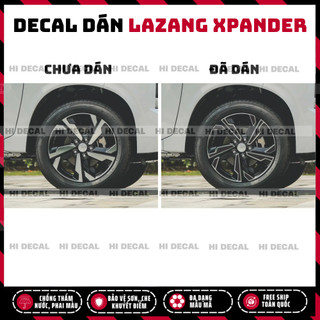 Decal dán mâm Xpander 2022 - 2025, tem dán mâm tạo điểm nhấn