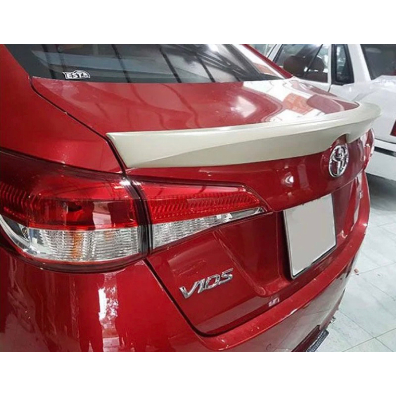 Đuôi gió liền cốp xe Toyota Vios 2019-2022 hàng mộc chưa sơn