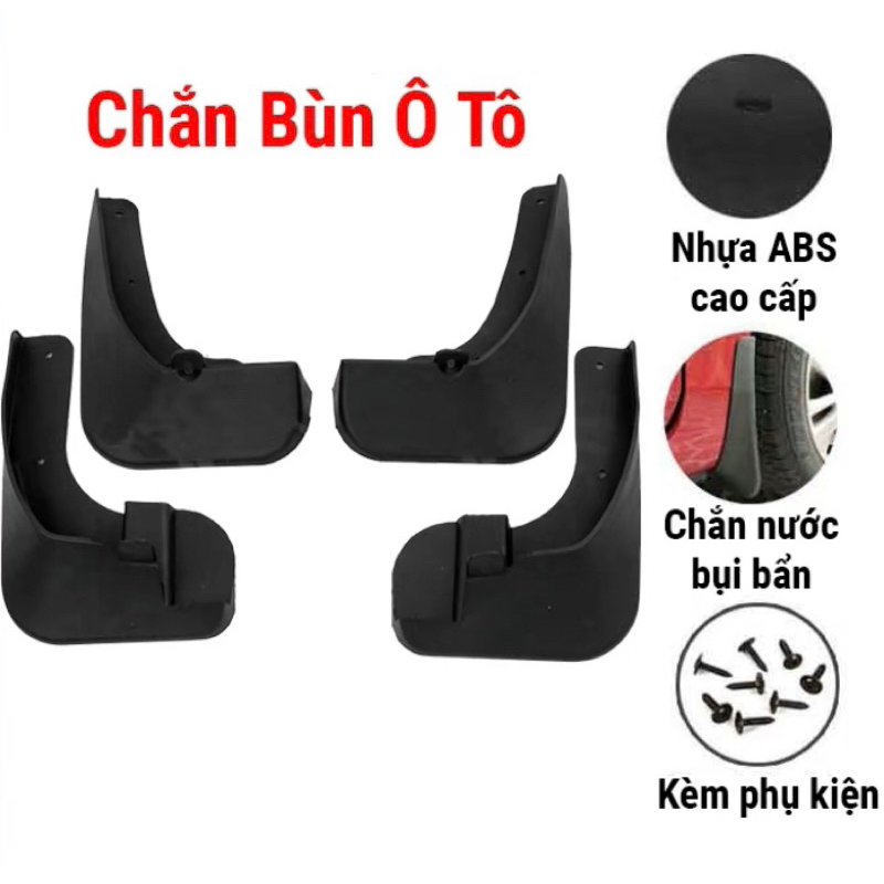 Chắn bùn xe Toyota Vios 2014-2025 chuẩn theo xe, kèm ốc vít