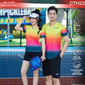 Áo Cầu Lông Nam Nữ YONEX - Mã CTH22