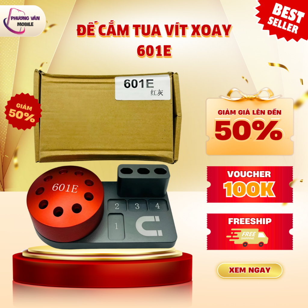 ĐẾ CẮM TUA VÍT XOAY 601E - PHƯƠNGVÂNMOBILE | Shopee Việt Nam