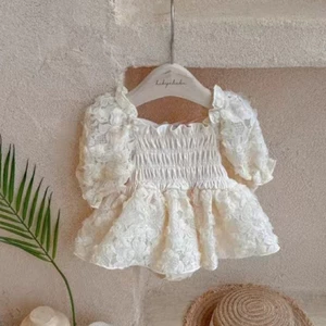 - QCCC-SALE- Suit Váy hoa nhí cover Hàn Quốc cho bé size 3-9kg