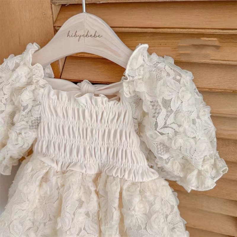 (HÀNG CÓ SẴN)- QCCC-SALE- Suit Váy hoa nhí cover Hàn Quốc cho bé size 3-9kg