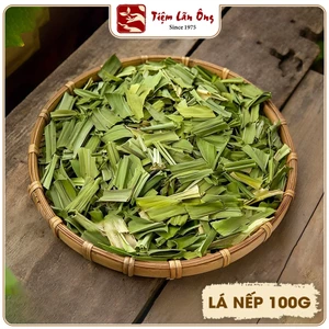 Lá nếp sấy khô 100g, lá dứa thơm, sạch, tạo màu tự nhiên cho các món chè, xôi, bánh, thạch