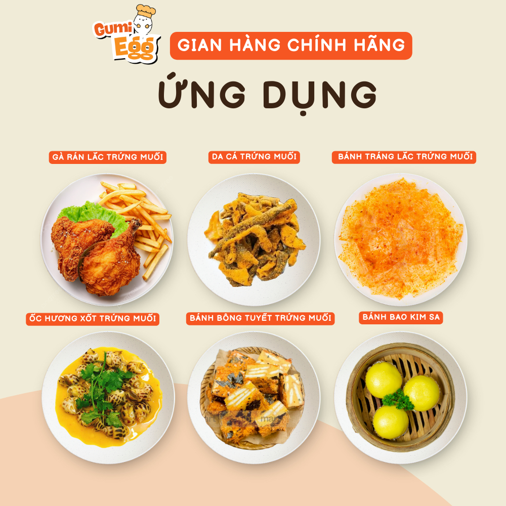 Combo 3 Gói Bột Trứng Muối Tomato T&P 100g Bột Lòng Đỏ Trứng Muối, Bánh Bao Kim Sa, Sốt Trứng Muối